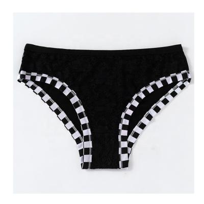 China Cheap Best Selling Jacquard Front Corner Spacer Women's Breathable Underwear for sale