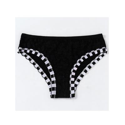 China Cheap Best Selling Jacquard Front Corner Spacer Women's Breathable Underwear for sale