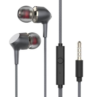 China Wholesale Comfortable Wearing In Ear Stereo Bass Earbuds With Microphone Champion For Samsung Xiaomi Vivo Oppo Mobile Phone for sale