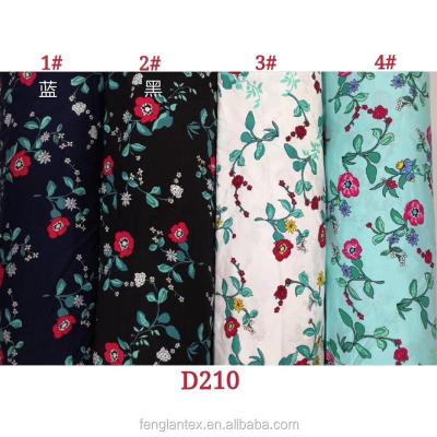 China Brushed Sueded 100%Rayon&Viscose Print Poplin for sale