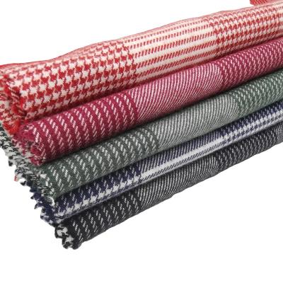 China Breathable Cotton Yarn Dyed Flannel Checks Fabric For Shirts for sale