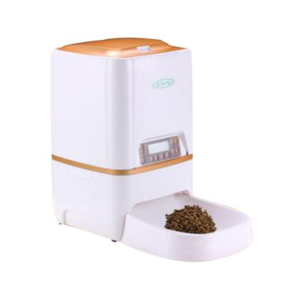 China Stored Auto Blue Atmospheric Simple Pet Star Feeder Single Automatic Feeding Machine for sale