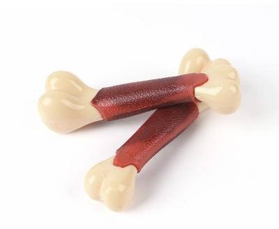 China Dog Beef Flavor Simulation Bone Teeth Stored Molar Toy Hard Wear-Resistant Fixed Bite Molar for sale