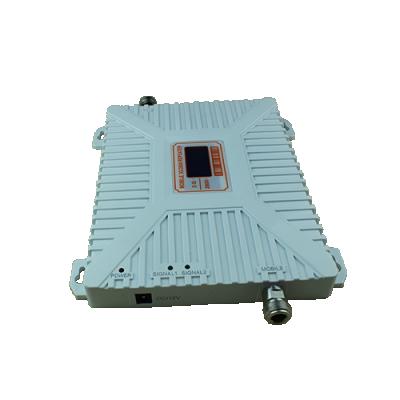 China Office Home Tri Band Mobile Cell Phone Antenna 2g 3g 4g Signal 2100/2600/850mhz Repeater 900/1800/GM/M Cellular Repeater for sale