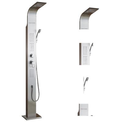 China Modern Wholesale Wet SS Wall Massage Column Shower Panels With Jets for sale