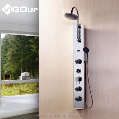 China 2019 Electric Faucets Durable Shower Panel Tower System For Bathroom #BS-6813 for sale