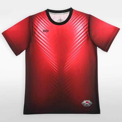 China New Design Breathable Quick Dry Kids Soccer Wear Team Football Uniforms Set for sale