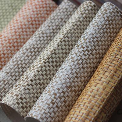 China Traditional Grasscloth Natural Fiber Wallpaper For Home Decoration for sale