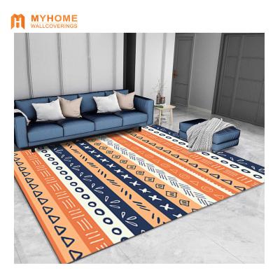 China Washable European Style Velvet Carpet Bedroom Living Room Carpets Blankets for sale