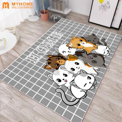 China Washable Fluffy Velvet Carpet Kids Room Blankets Soft Kitchen Rug Blankets for sale