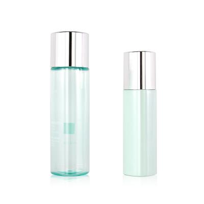 China 130ml 200ml Recyclable Plastic PET Cosmetic Packaging Lotion Pump Bottles for sale