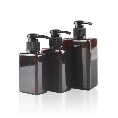 China BEAUTY PACKAGING 100ml 250ml 500ml Heavy Walled Lotion PETG Bottle For Shampoo for sale