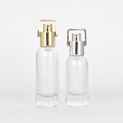 China Recyclable Wholesale Essential Oil Cosmetic Bottle Package Portable Glass Bottle for sale