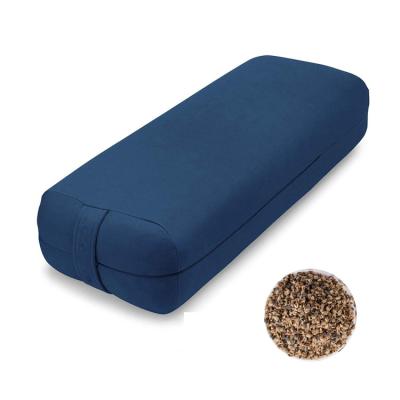 China Wholesale Meditation Or Zafu Fabric Organic Buckwheat Filling Yoga Bolster Yoga Bolster for sale