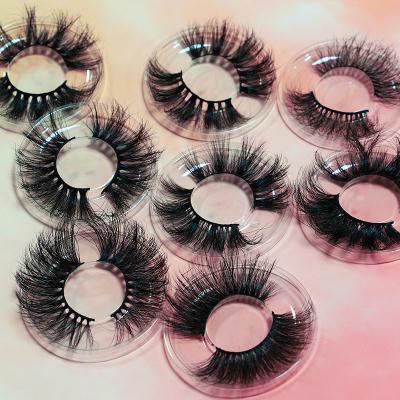 China 2020 Natural Soft Fluffy Lashes Mink Lashes 25mm Mink Lashes New Style False Lashes for sale