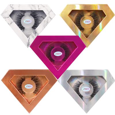 China Real 3D Mink Hair Lashes Seller Delicate Luxury Handwork With Custom Colored Box Different Full Strip Mink Lashes for sale