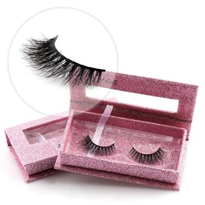 China 3d mink eyelash vendor boom winged strip full lashes handmade fluffy custom super volume box lashes for wholesale supplier for sale