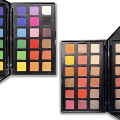 China Manufacturer Private Label Attractive Wholesale EYE 18 Colors Eyeshadow With Matte Gillter Eyeshadow Palette Shimmer Face Makeup for sale