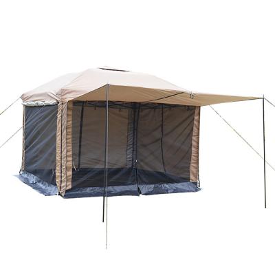 China Portable Outdoor Camping Tent Bed Camping Tent With Bed Military Canvas Tents for sale