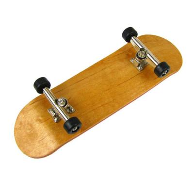 China G.BEST Outdoor Sports China Supplier Sale Low Price Four Wheel Maple Wooden Toy Fingerboard Skateboard White for sale