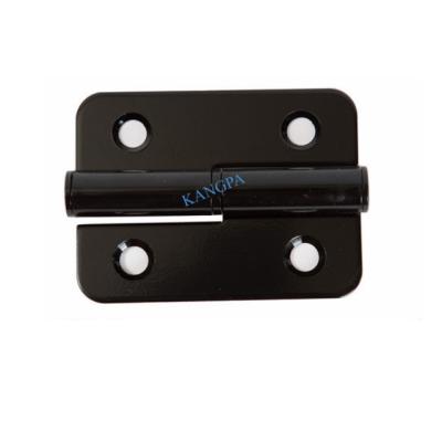 China Black Coated Steel Cabinet Door Hinge For Generator Canopy Hardware 180S04B for sale