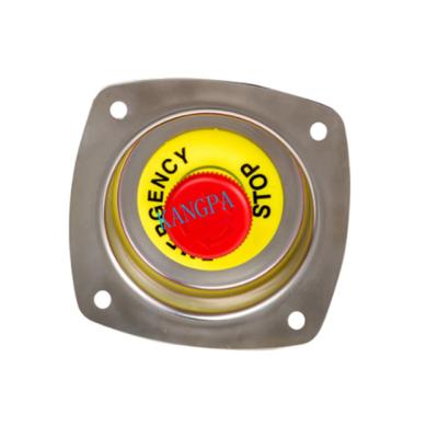 China SS304 stainless steel emergency stop cover for canopy in genset accessories for sale