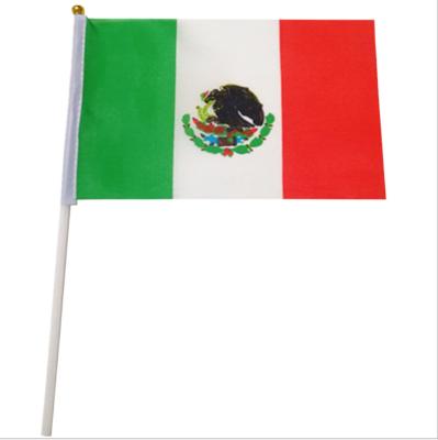 China Show Good Quality Washable Decoration Printed Wholesale Mexico Flag for sale