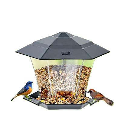 China Sustainable Squirrel Proof Bird Feeders , Hanging Bird Feeder For Outdoor for sale