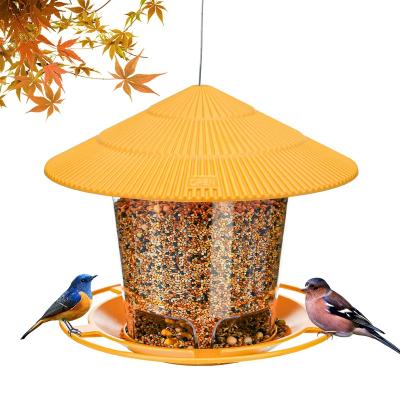 China Automatic Wild Bird Feeder , Hanging Bird Feeder For Outdoor for sale