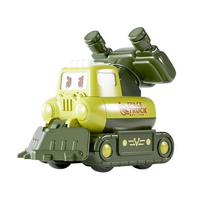 China Exercise Children Thinking and Inertial Walking Car Drop-Resistant Anti-Collision Press Ability Practical Children's Toys Military Vehicle for sale