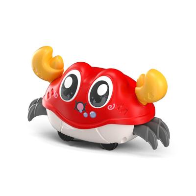 China Wholesale Hot Selling Practical Cute Cartoon Ability Toys Baby Educational Thinking Exercise Children Play Bubble Crab Running Toys for sale