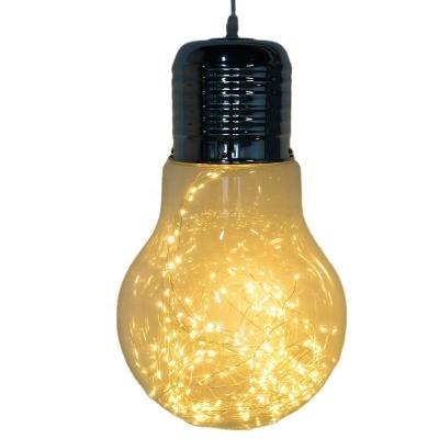 China Light Bulb Edison Glass Copper Wire D30cm Decoration Edison Light Bulb Silver for sale