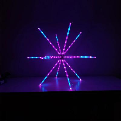 China BSCI Factory Sale Outdoor Faceted Pixel LED Christmas Lights Directly Led Fireworks for sale