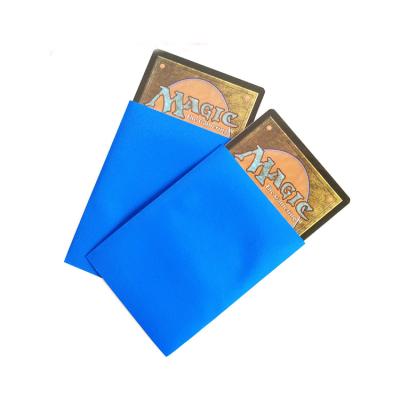 China Waterproof pp mtg cardboard game Toploader card sleeve 64mm x89mm Pokemon for sale