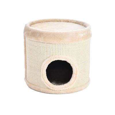 China Sustainable Style Special Design Eco-friendly Petstar Cat Condo Furniture Lounger Cat Shelter Cat Tree Cave for sale