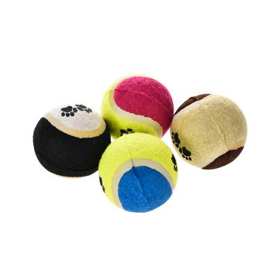 China Eco Friendly Petstar Factory Supply Sustainable Pet Tennis Ball Toy For Custom Dog Ball Pet Toy for sale