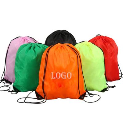 China High Quality Eco-friendly Wholesale Custom Logo Rope Handle DIY Hide Non Woven Shopping Gift Bag for sale