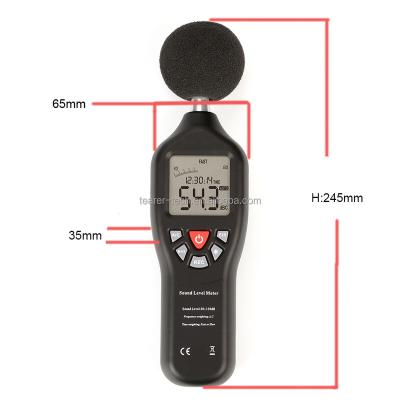 China 2017 High Accuracy Decibel Pressure Monitor Sound Level DB Tester Measurements With Battery TL-202 TL-202 for sale