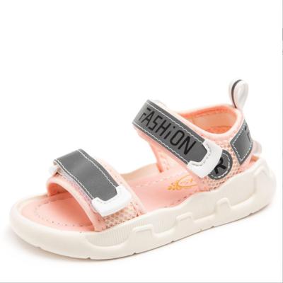 China New Anti-odor Children's Beach Shoes Summer Soft Bottom Casual Sandals Student Girls Sports Sandals For Kids for sale