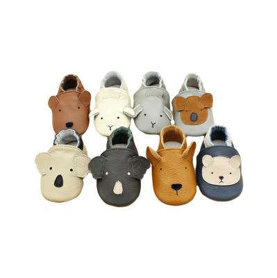 China Breathable Eco-friendly High Standard Leather Baby Shoes Baby Shoes Set Round for sale