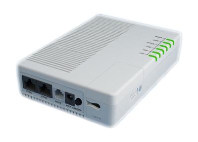 China 2 Ethernet-LAN Netwerkterminal van Havengpon Optische 10/100 basis-T het Auto Ontdekken GN2000-02S-1V Te koop