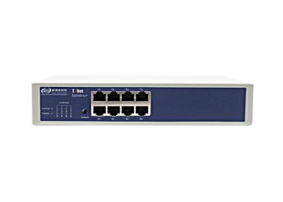 Cina Un potere invertito di 8 porti sopra il commutatore di Ethernet con 1 × 100Base X SFP S2008BF-P in vendita