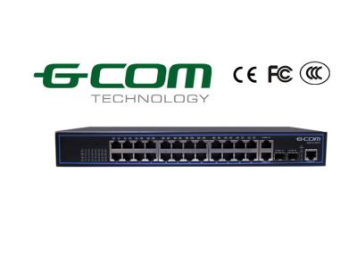 China IEEE 802,3 der Basis-t 4K VLAN S2610-26PC an des Poe-Gigabit-Schalter-24 des Hafen-10/100 zu verkaufen