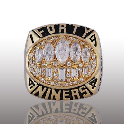 China Custom ALLOY San Francisco 49ers Varsity Class Championship Ring College Sports Classic Ring for sale