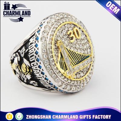 China ALLOY Logo Custom 2015 Hot Sale National Official Basketball World Sports Replica Championship Rings for sale