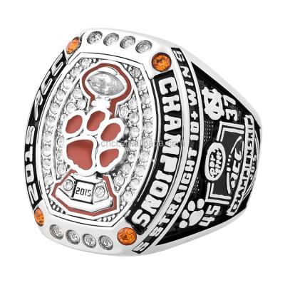 China 2015 Clemson Tigers ACC Copper Championship Ring for sale