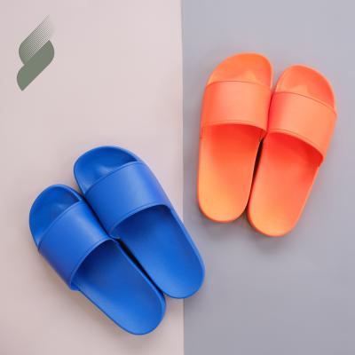 China 2021 Wholesale Rubber Slippers Chanclas Anti-skid Flip Flops Custom Logo Zipper Unisex Slippers Summer Fashion From Manufacturer for sale