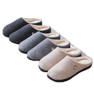 China Fashion Trend Factory Direct Hot Selling Memory Foam Fur Winter House Shoes Slippers for sale