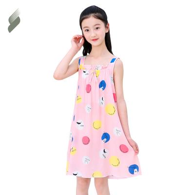 China Wholesale Breathable Kids Pajamas Set Kids Girl Pajamas Kids Loungewear Night Suits Cartoon Sleep Dress Wear Sleepwear for sale