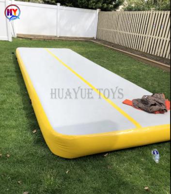 China Yoga Exercises Gym Mat Discount Gymnastics Mats Wholesale Inflatable Gym Mat Air Track Sporting Goods Inflatable Gymnastics Mat for sale